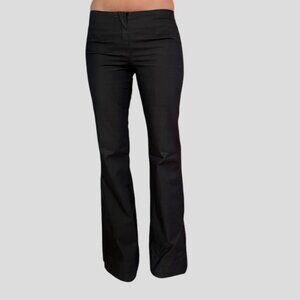 Buffalo David Bitton Dark Navy Low Rise Flared Pants - Tall